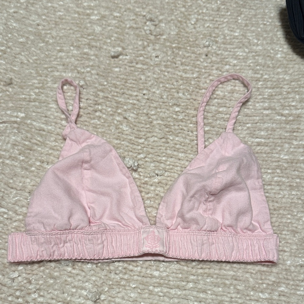 SKIMS Light Pink Triangle Bralette
